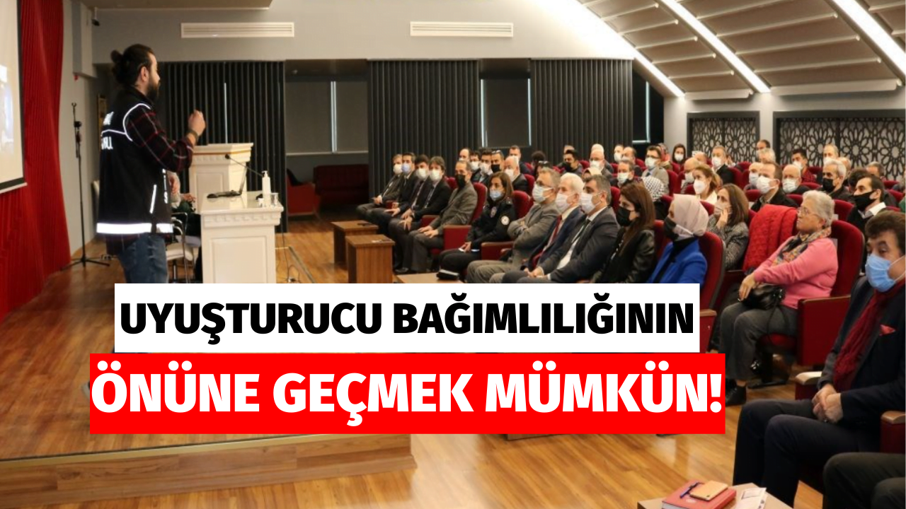 Edirne'de Madde Bağımlılığı Konusunda Eğitimler Verildi