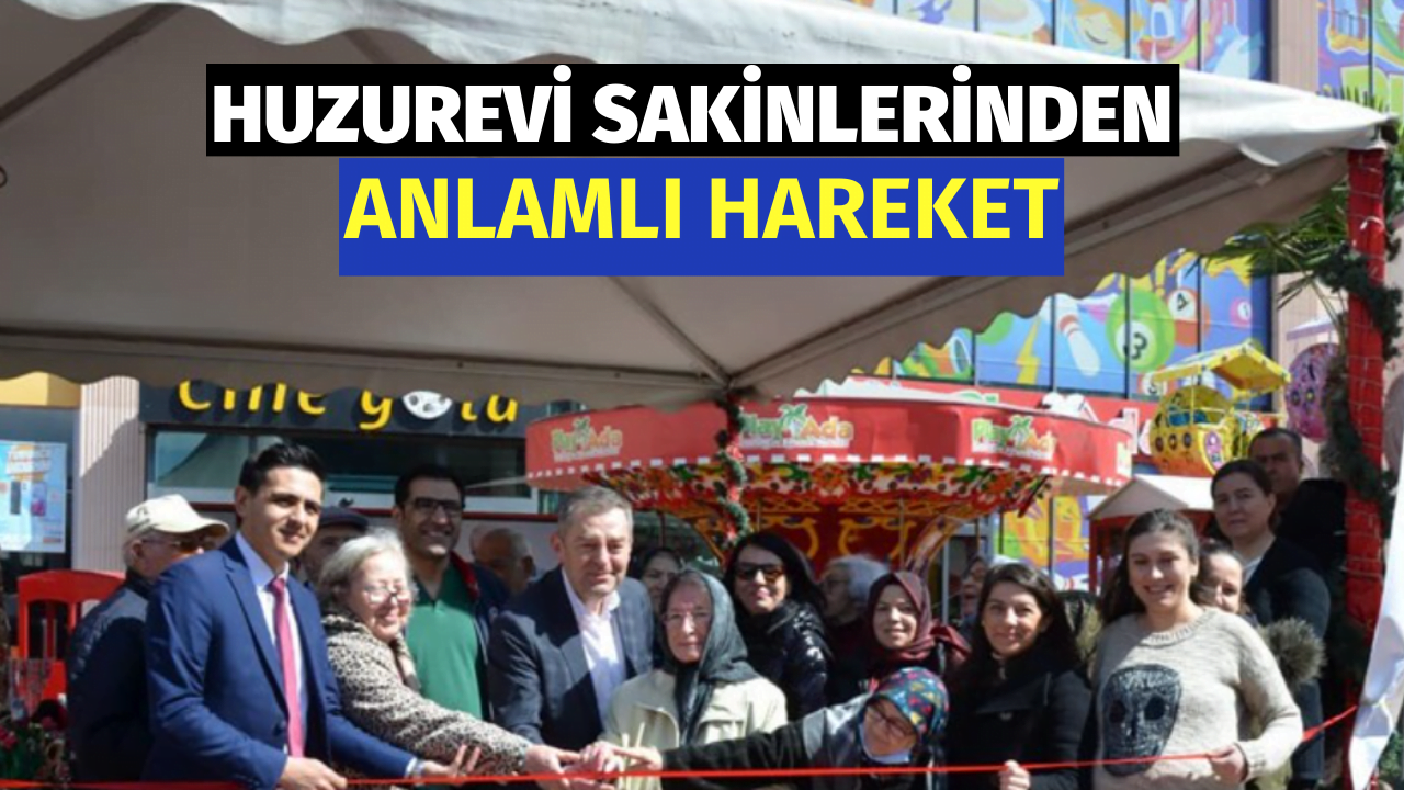 Edirne'de Huzurevi Sakinleri Depremzedeler İçin Kermes Düzenledi