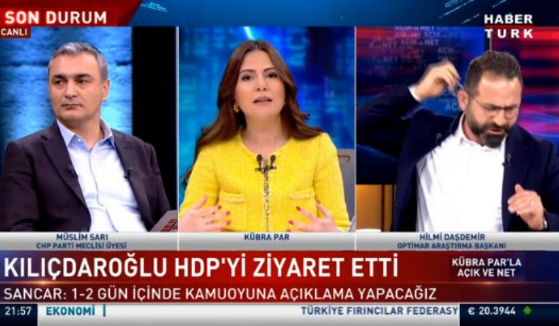 Hilmi Daşdemir, Kılıçdaroğlu'na Söylediği Söz Sonrası Yayını Terk Etti