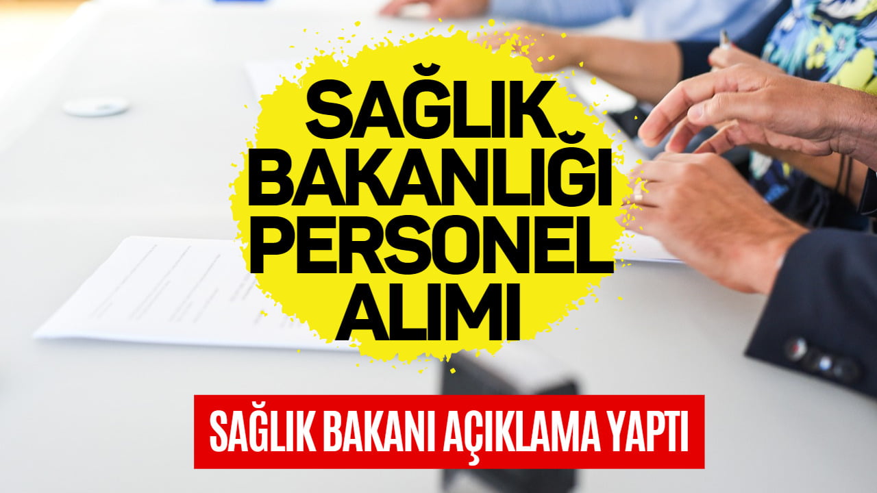 Sağlık Bakanlığı 42 Bin 500 Personel Alıyor! Bakan Koca Müjdeyi Duyurdu