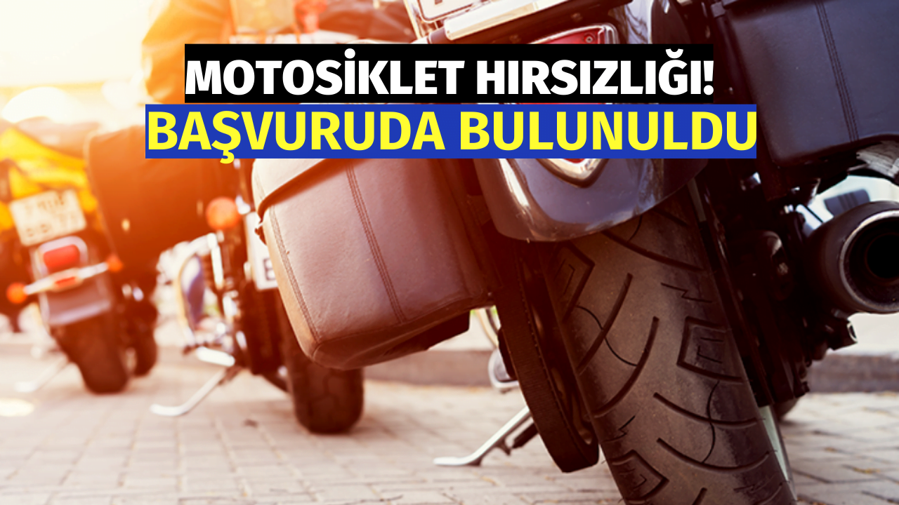 Edirne'de Motosiklet Hırsızlığı!