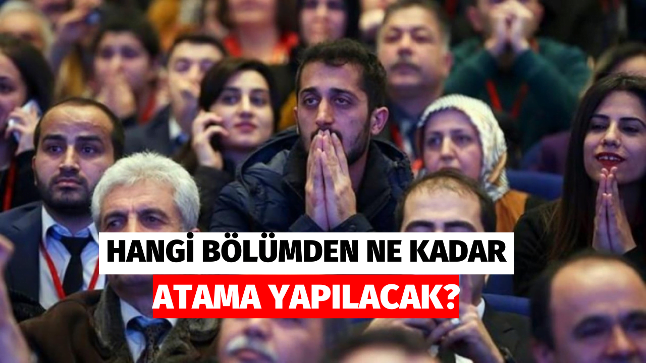 Öğretmen Atamasında Kontenjan Dağılımı Açıklandı! Öğretmen Ataması Branş Dağılımı Belli Oldu