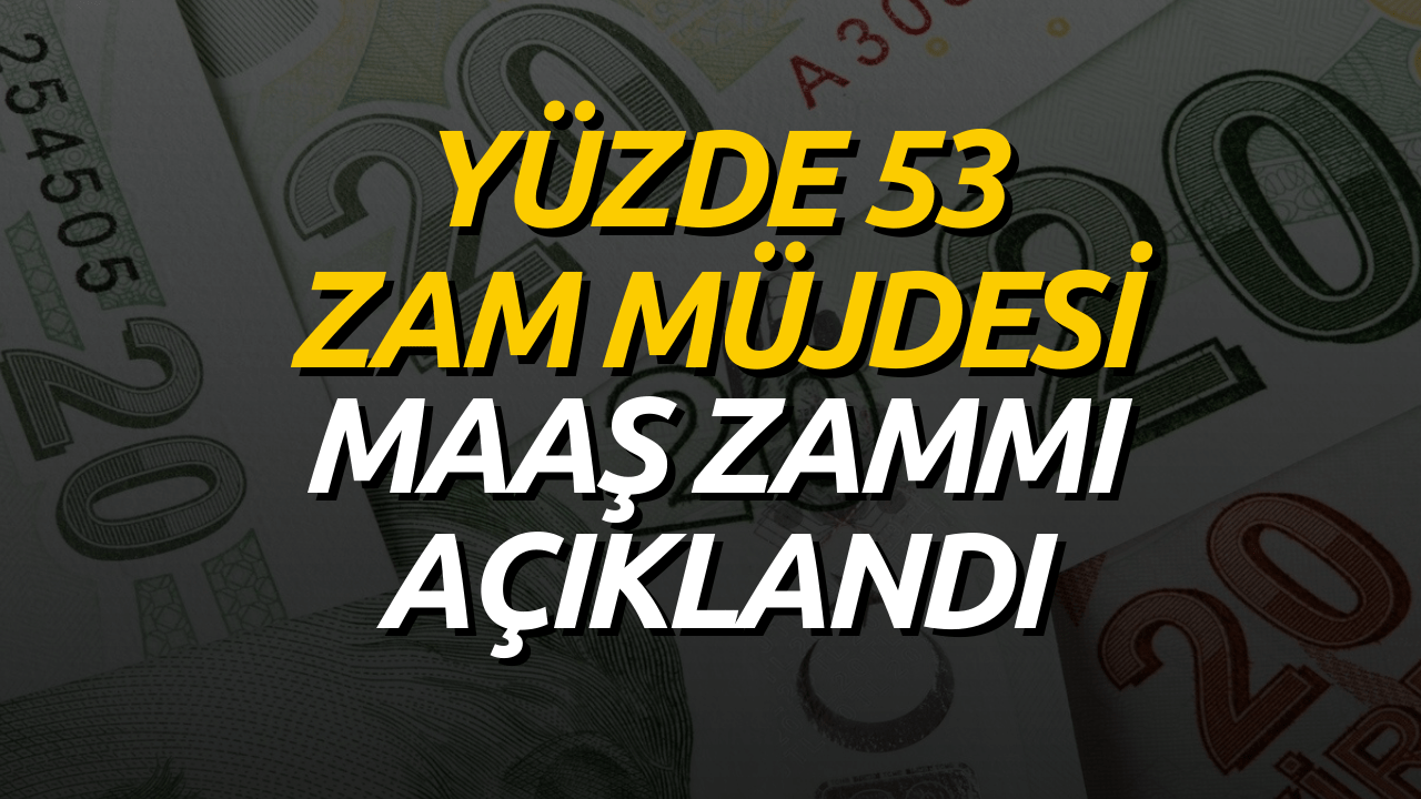 Maaşlarda Yüzde 53 Artış Yapıldı! Toplu İş Sözleşmesi İle Sosyal Yardımlar Yüzde 100 Arttı