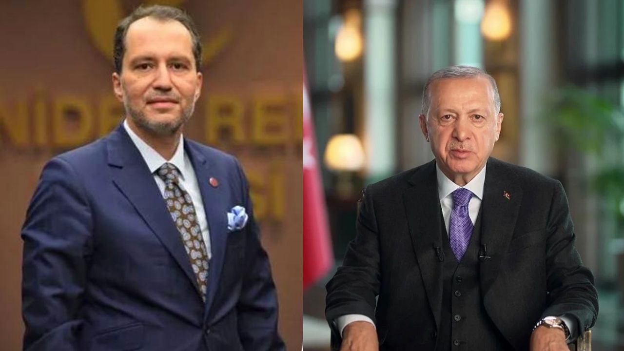 Erdoğan, Fatih Erbakan'ı YRP'de Ziyaret Etti