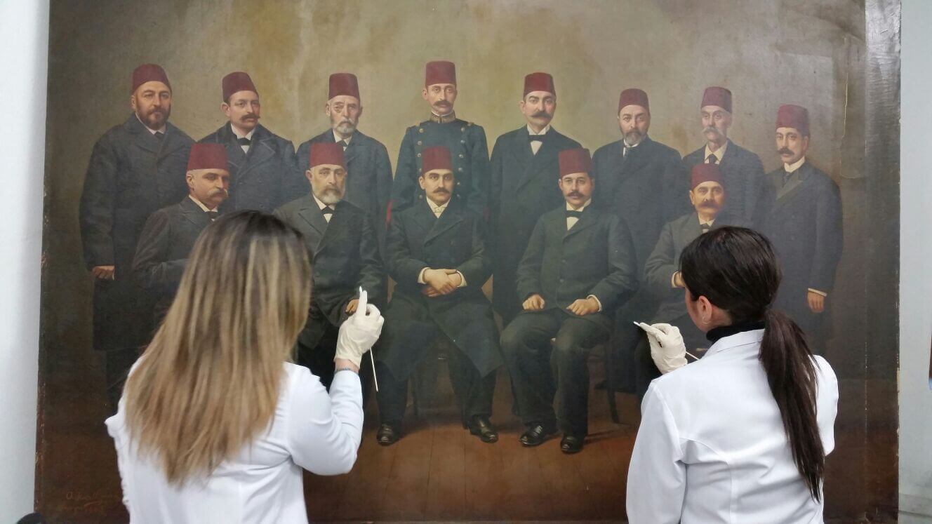 Tarihi Tablolar Restorasyonda