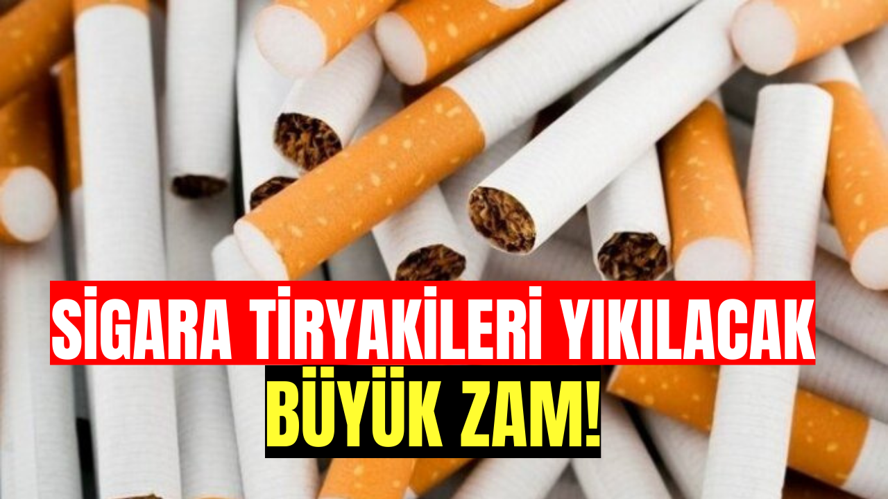 Sigara Tiryakilerine Kötü Haber! Sigaraya Zam Geliyor