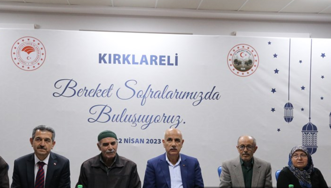 Bakan Kirişçi, Kırklareli'nde Depremzedelerle Buluştu