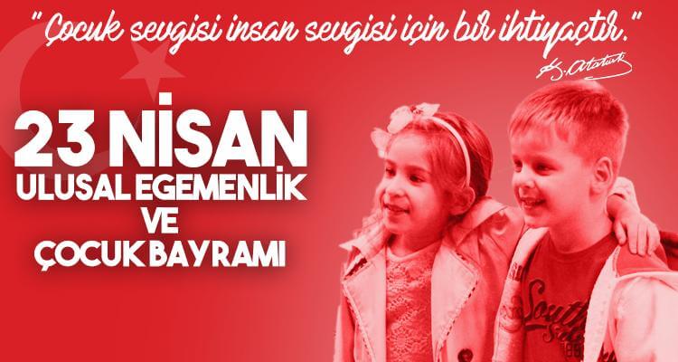 23 Nisan Kutlama Mesajları