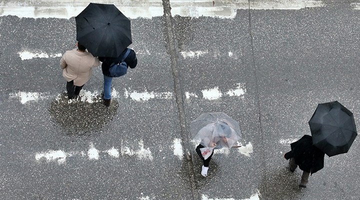 Kuvvetli Yağış Uyarısı! Meteoroloji Tarafından Duyuruldu