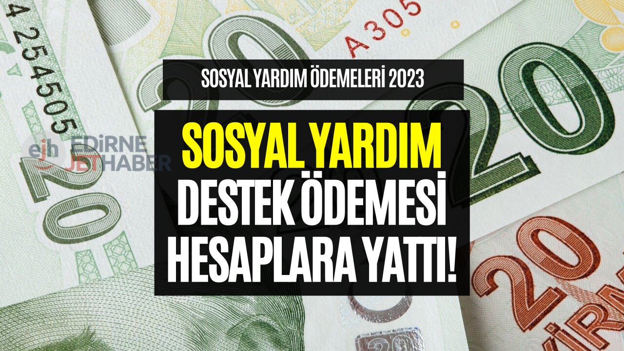 Sosyal Yardım Hesaplara Yattı! Aile ve Sosyal Hizmetler Bakanlığı 1100 TL Verdi