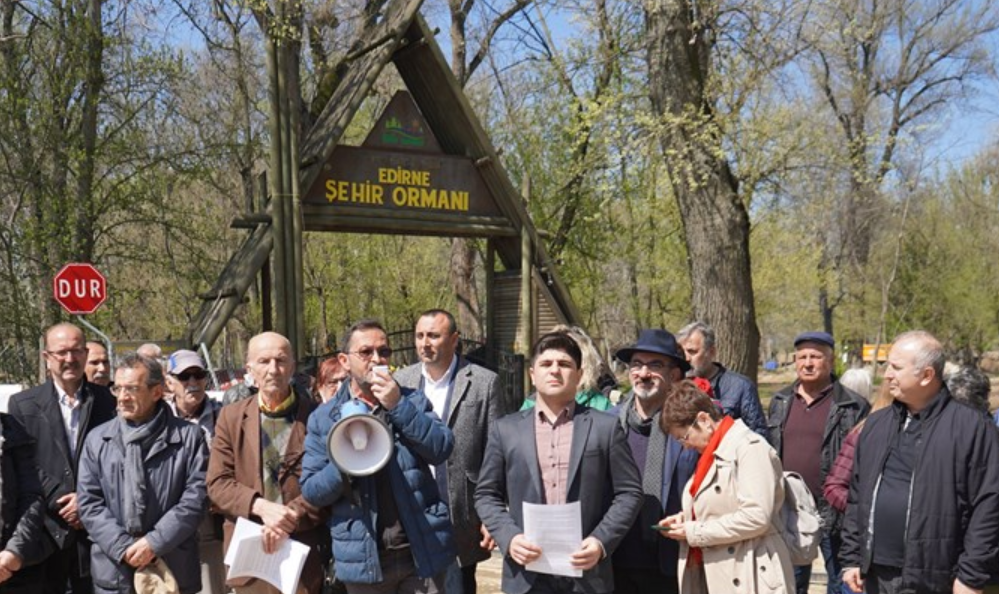 Edirne'ye Yapılacak Millet Bahçesi Projesi'ne İlişkin Basın Açıklaması