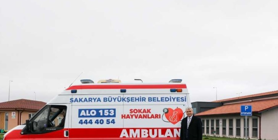 Sakarya'da Hayvan Ambulansı Hizmet Verecek