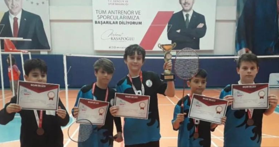 Edirne'deki Badminton Müsabakaları Tamamlandı