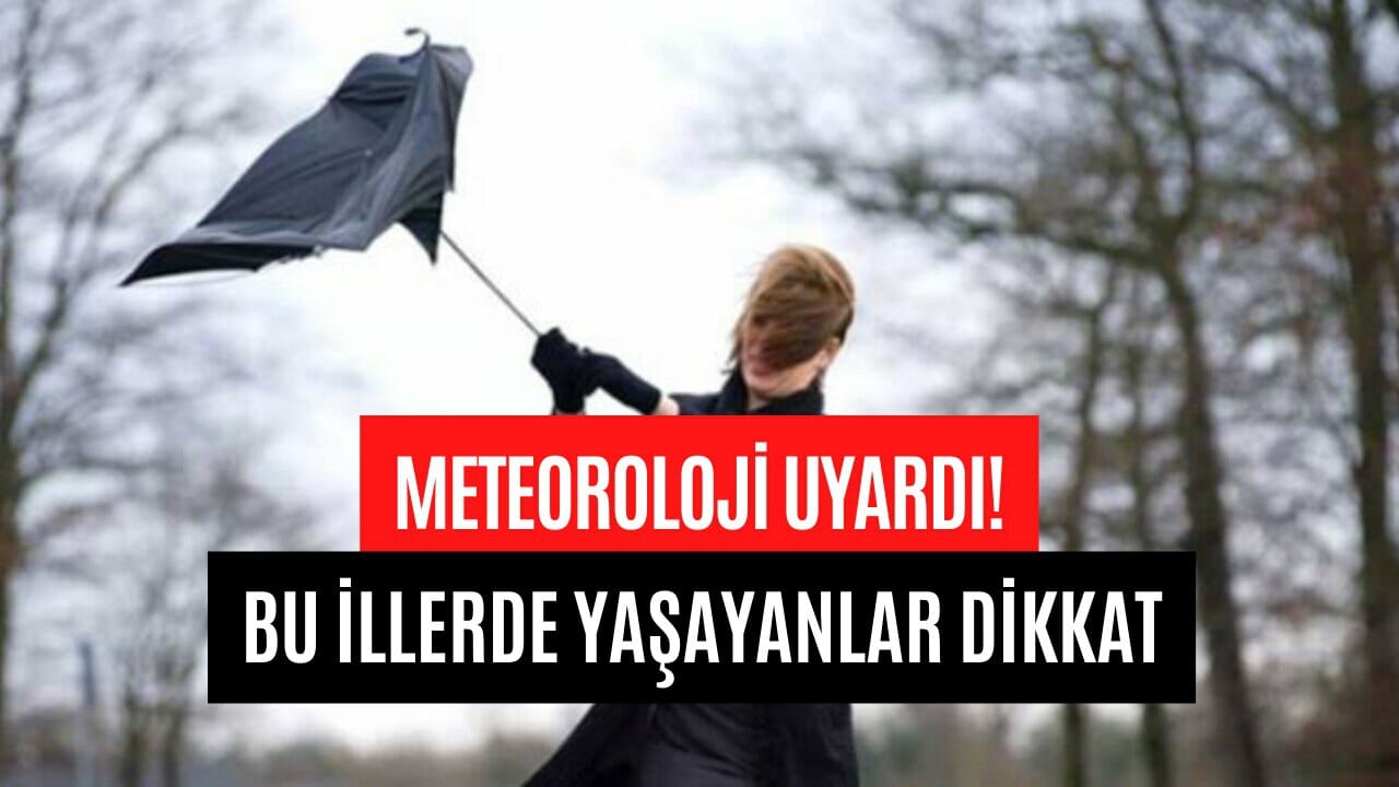 Aman Dikkat! Meteoroloji'den Kuvvetli Yağış Uyarısı Geldi