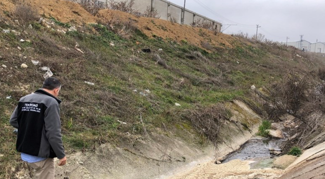 Tekirdağ'da Çevreyi Kirletmek Cezasız Kalmadı