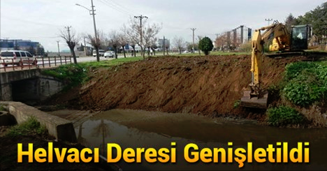 Edirne Belediyesi, Helvacı Deresini Genişletti