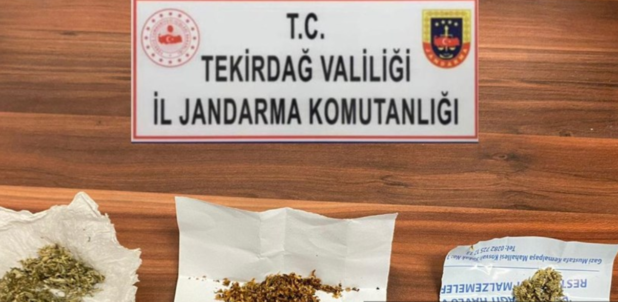 Tekirdağ'da 6 Kişi Uyuşturucudan Yakalandı