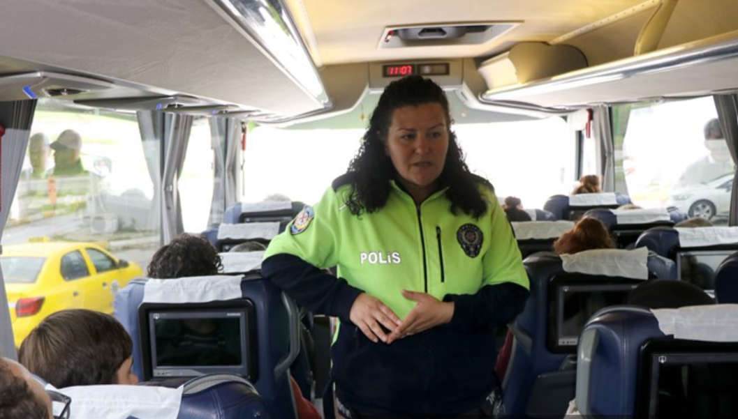 Edirne'deki Yolcu Otobüslerinde Denetim Yapıldı