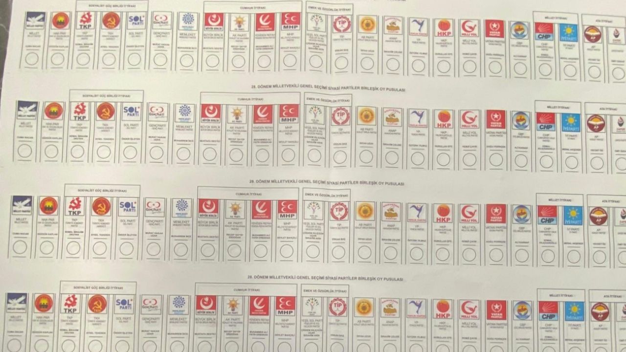 İttifak ve Partilerin Oy Pusulasındaki Yerleri Netleşti