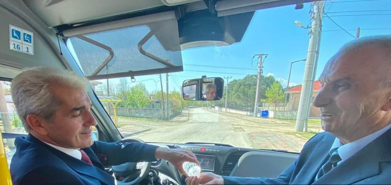İpsala Belediye Başkanı Ünsal Minibüs Şoförlüğü Yaptı