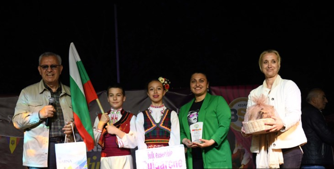 Keşan'da 1. Uluslararası Çocuk Halk Dansları Festivali Gerçekleştirildi