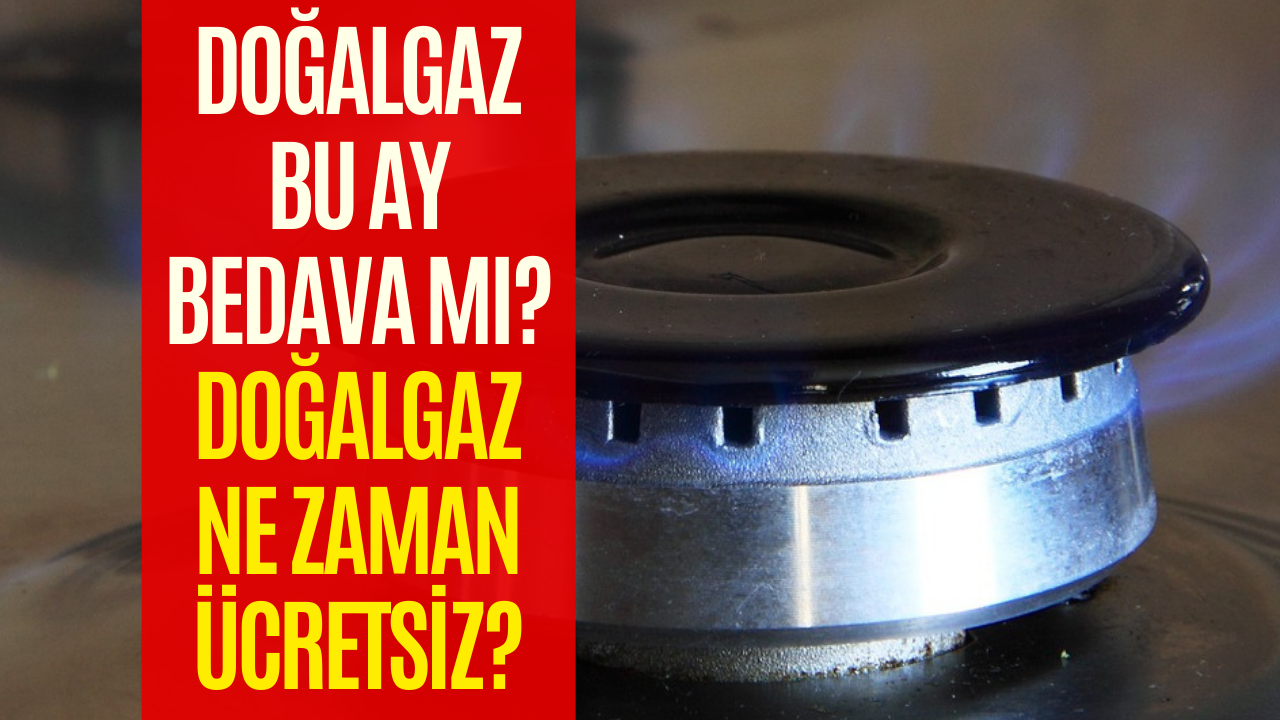 Doğalgaz Bu Ay Bedava Mı? Nisan Ayında Doğalgaz Faturası Gelecek Mi?