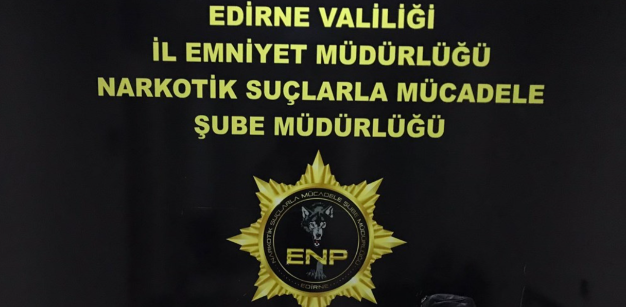 Edirne'de 2 Kişi Uyuşturucudan Gözaltına Alındı