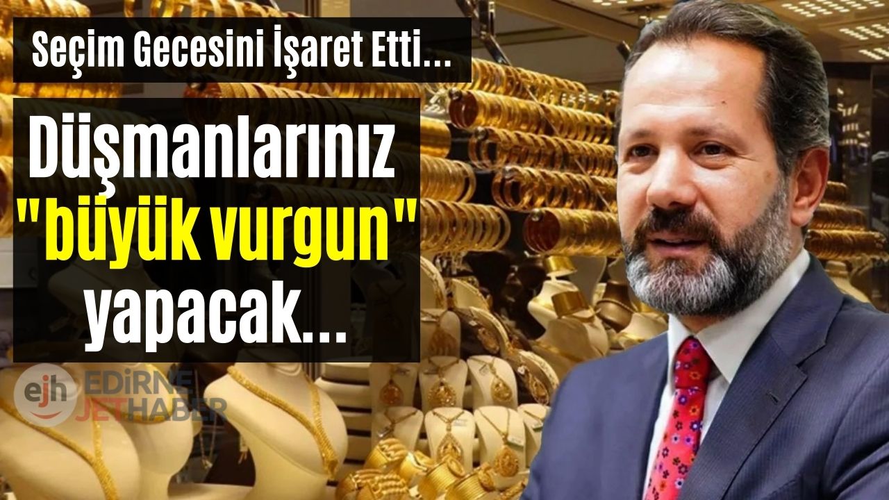 İslam Memiş: 2 Hafta İçinde Çok Büyük Vurgun Yapacaklar