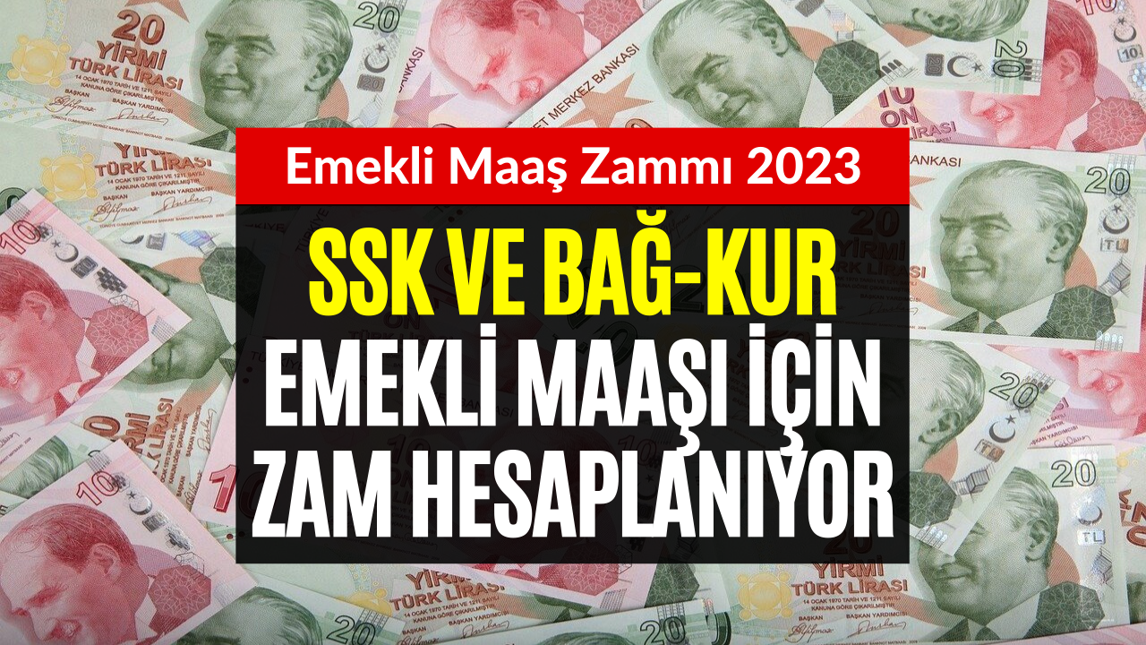 SSK ve Bağkur Emeklilerine Müjde! Emekli Maaş Zammı İçin Üç Aylık Enflasyon Farkı Hesaplandı