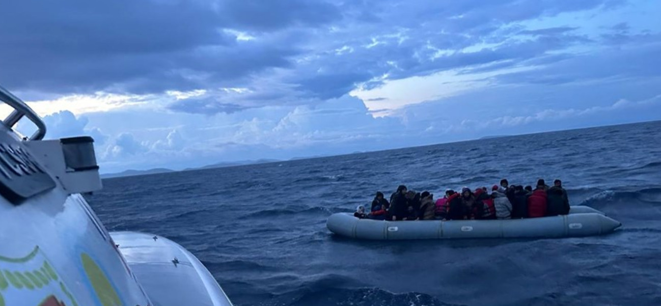 Çok Sayıda Düzensiz Göçmen Kurtarıldı