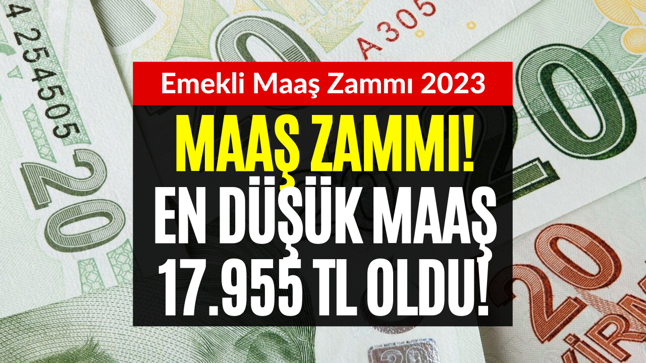 Beklenen Maaş Zammı Açıklandı! Yüzde 68 Zam İle Birlikte En Düşük Maaş 17 Bin 955 TL Seviyesine Yükseldi