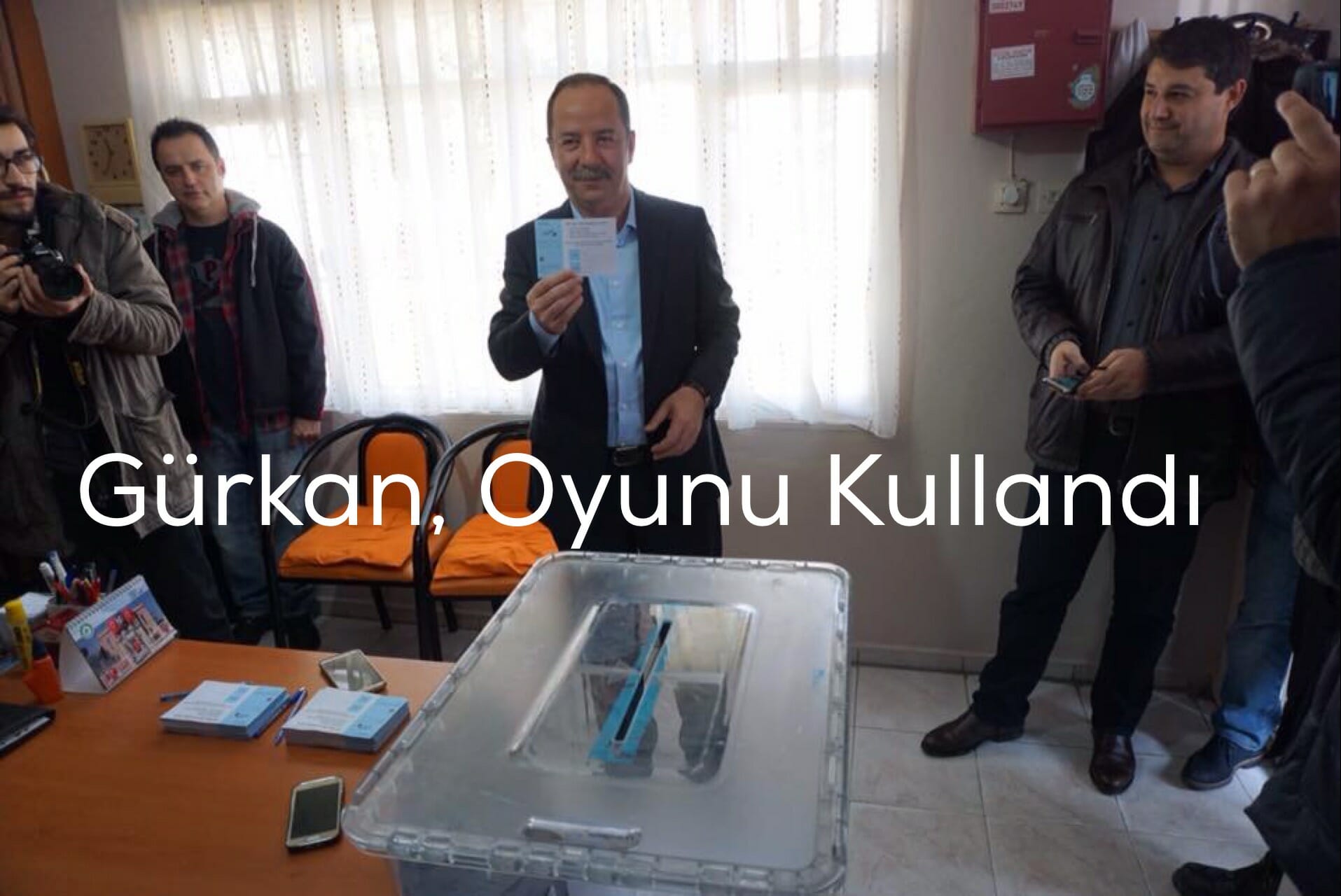 Gürkan, Referandumda Oyunu Kullandı