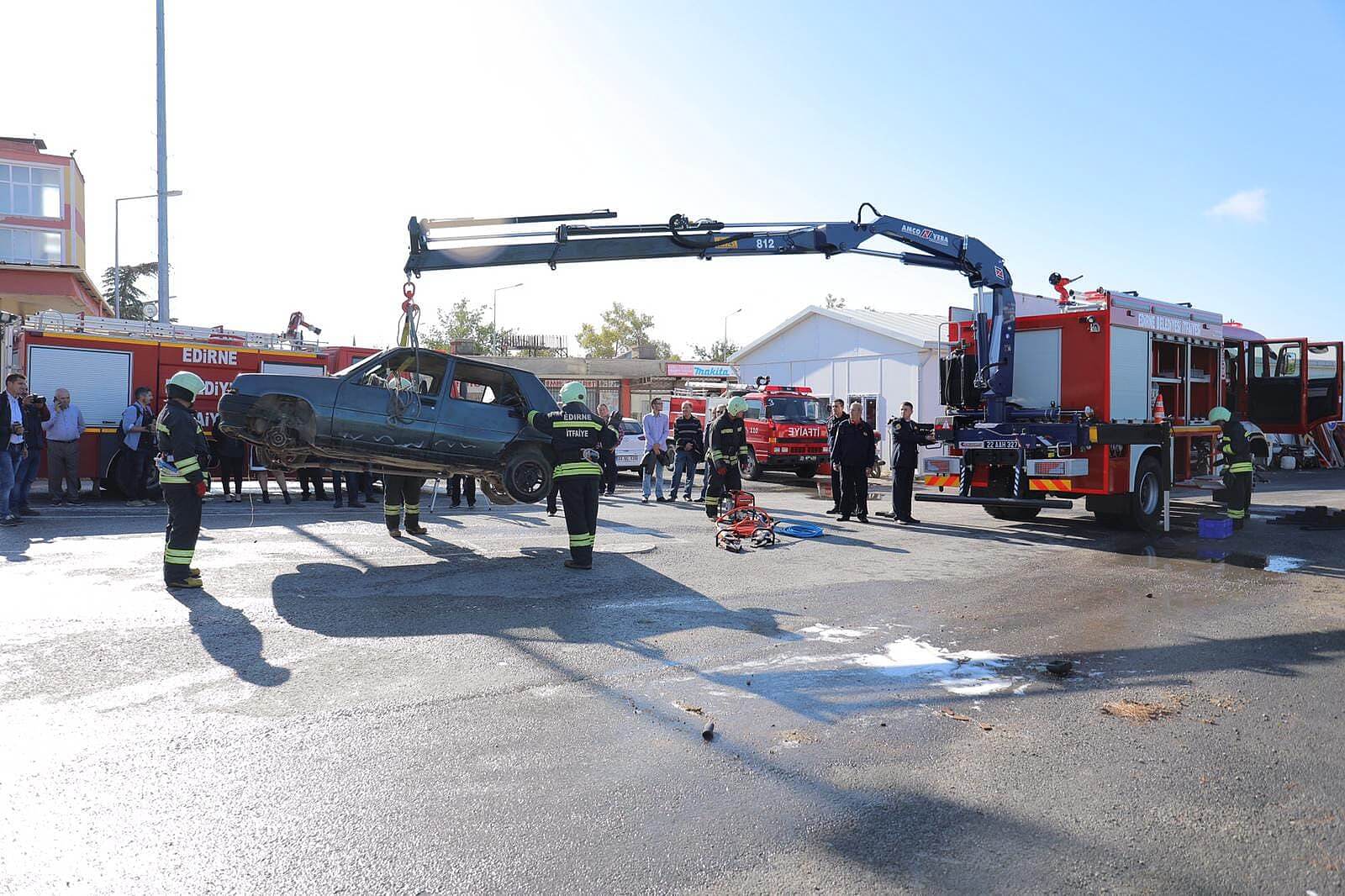 Edirne Belediyesine 1,4 Milyon TL'lik Kaza Kırım Aracı