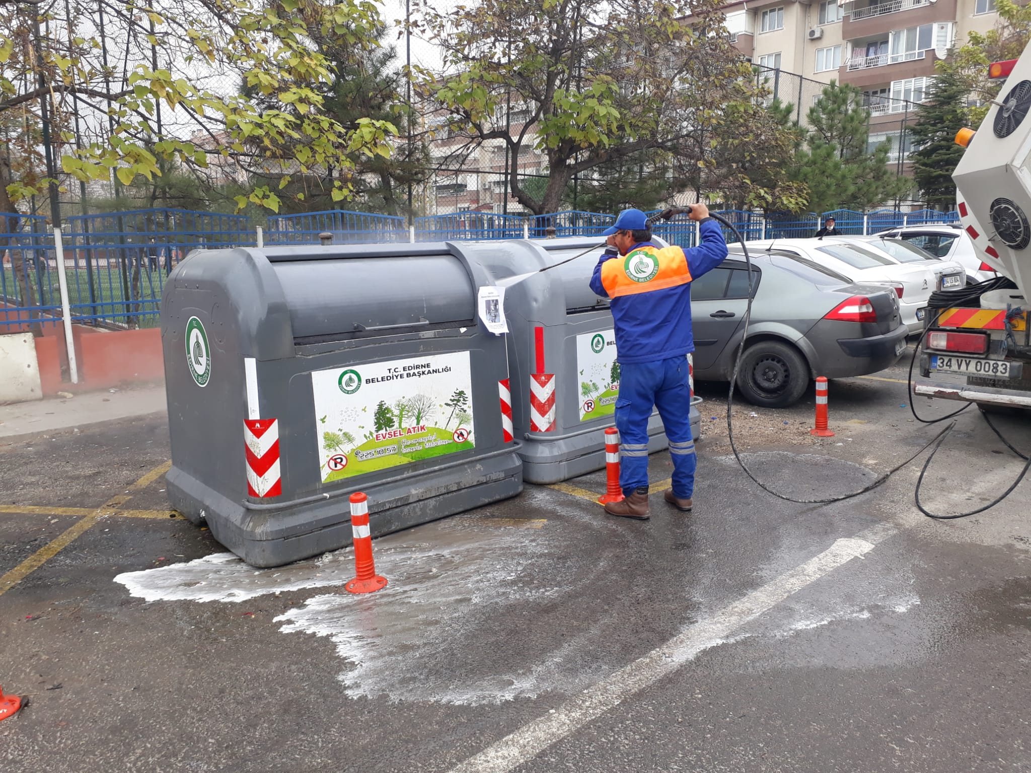 Edirne'nin Çöp Konteynerleri Değiştiliyor