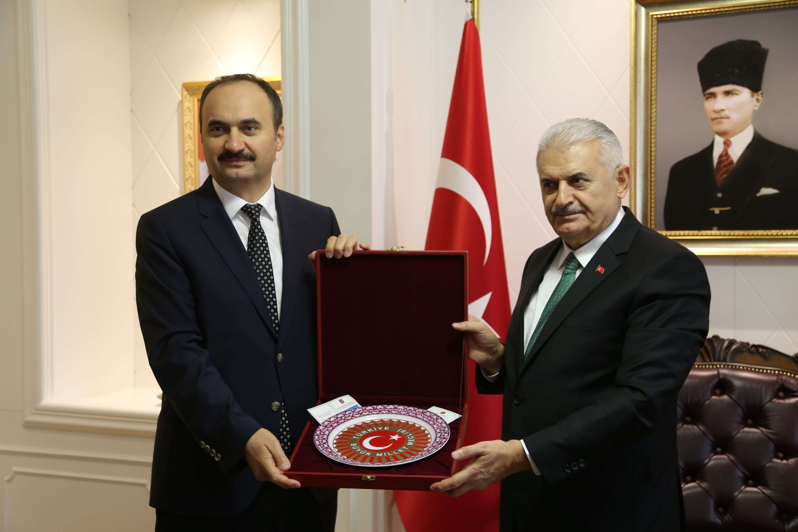 Binali Yıldırım, Edirne Valiliğini Ziyaret Etti