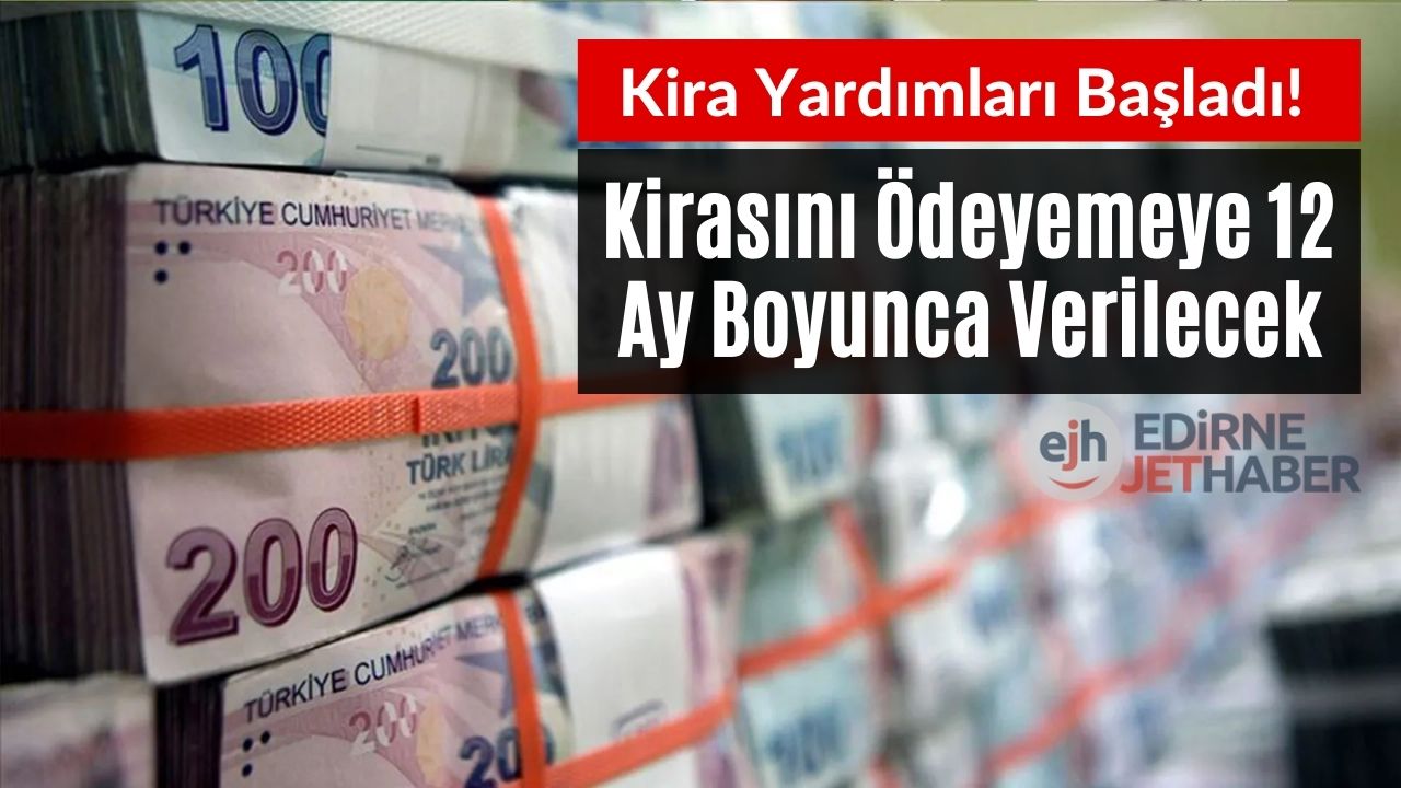 Ev Sahibine 5 Bin, Kiracıya 3 Bin TL Yardım Başladı! Başvurana 12 Ay Verilecek