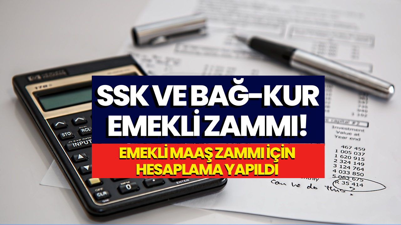 Emekliye 2394 TL Zam Geliyor! En Düşük Emekli Maaşı İçin Yeni Hesaplama Yapıldı