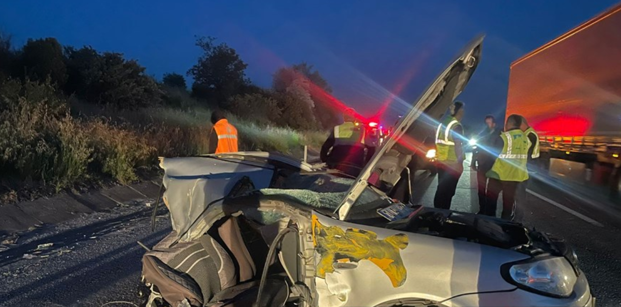 Tekirdağ'daki Kazada Nişanlı Çift Hayatını Kaybetti