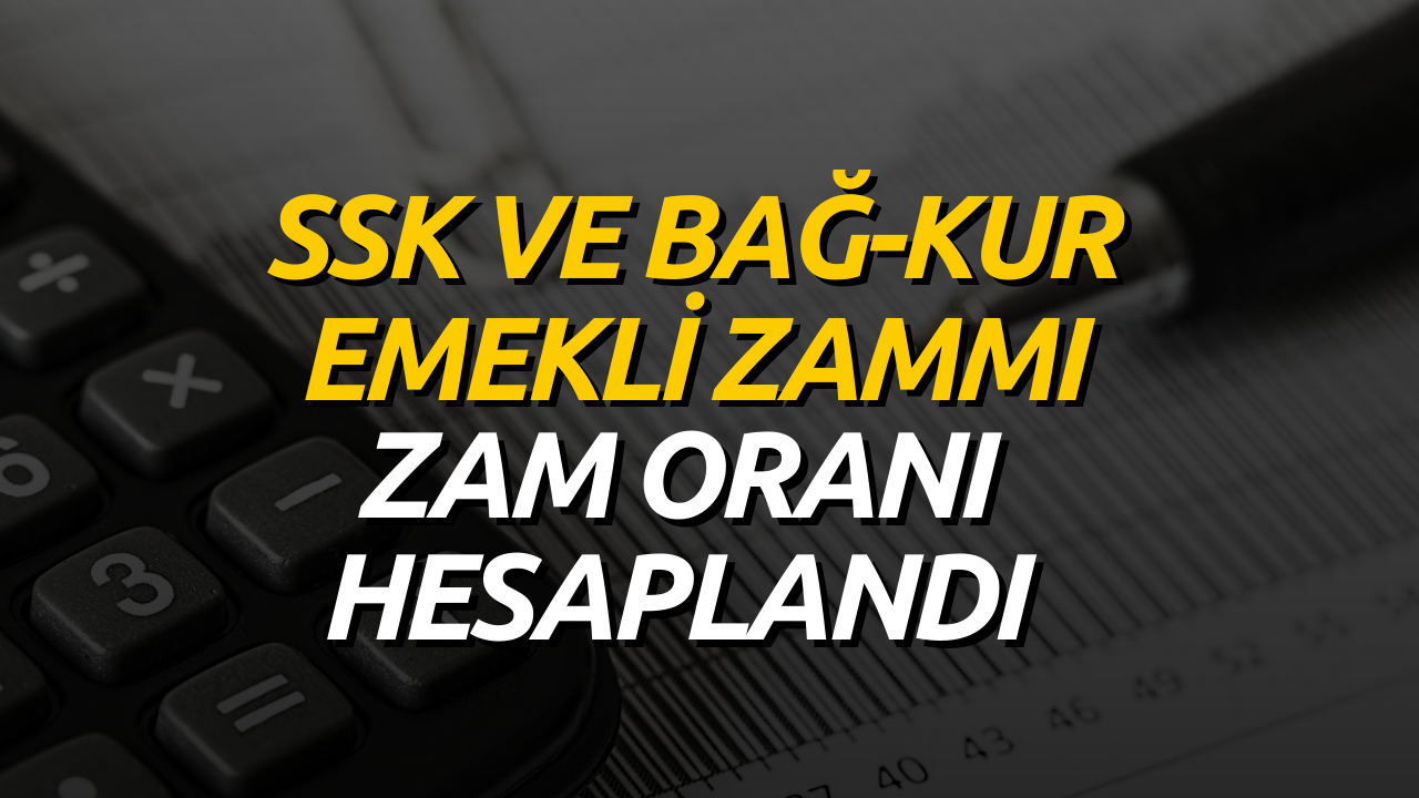 SSK ve Bağkur Emekli Zammı 2023! Dört Aylık Enflasyon Oranı İle Maaş Zammı Hesaplandı