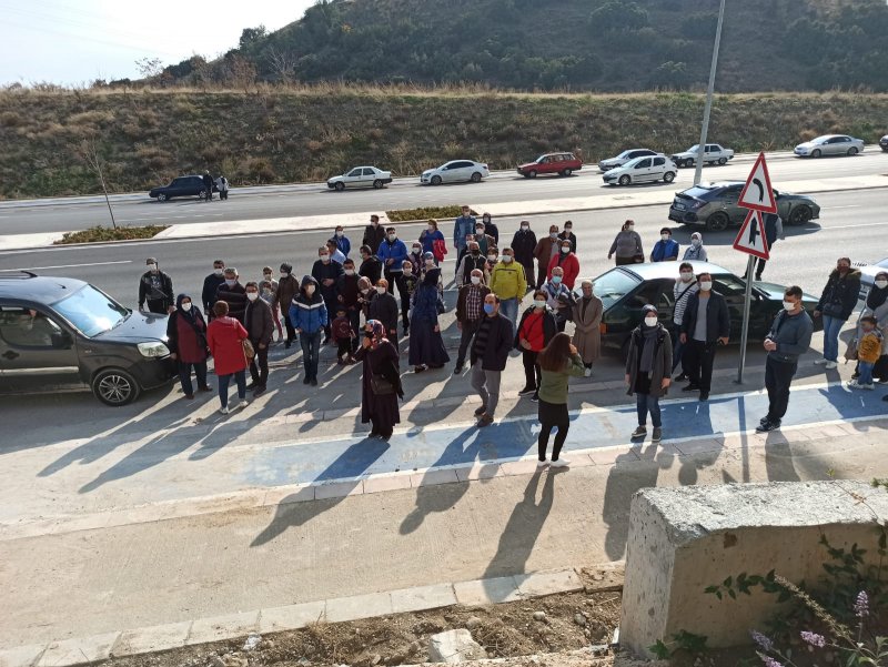 Tekirdağ'da Evlerine Giremeyen Kooperatif Üyelerinden Eylem