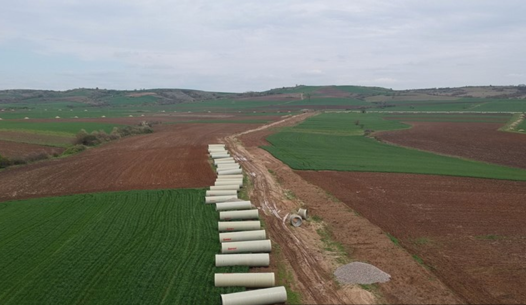 Edirne Meriç Sulaması Projesi Tarım Arazilerine Su Ulaştıracak