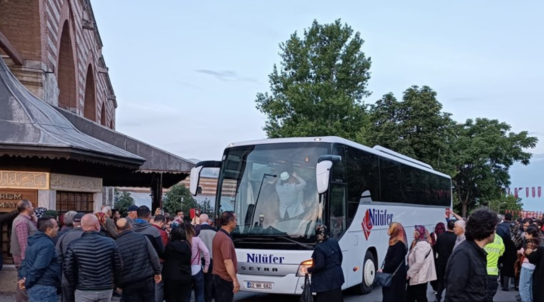 Edirne'nin Hacıları Kutsal Topraklara Uğurlandı