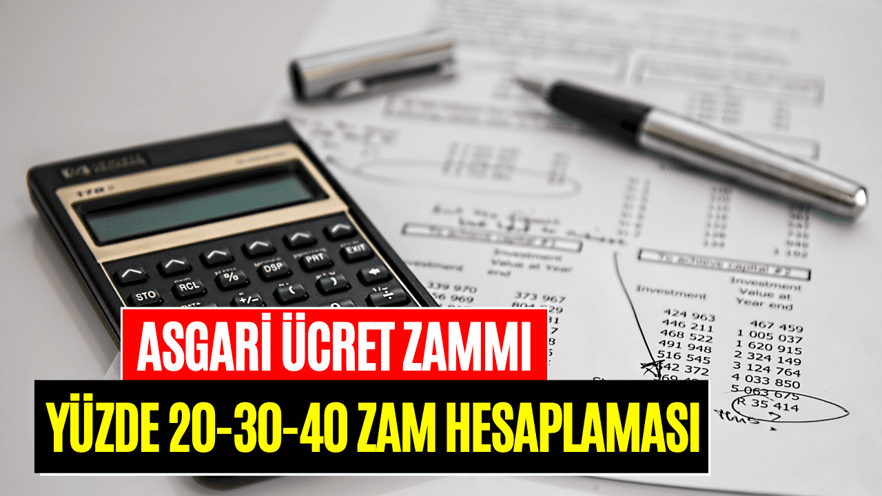 Zam Oranları İle Asgari Ücret Hesaplandı! Yüzde 20-30-40 Zam Yapılması Durumunda Yeni Asgari Ücret