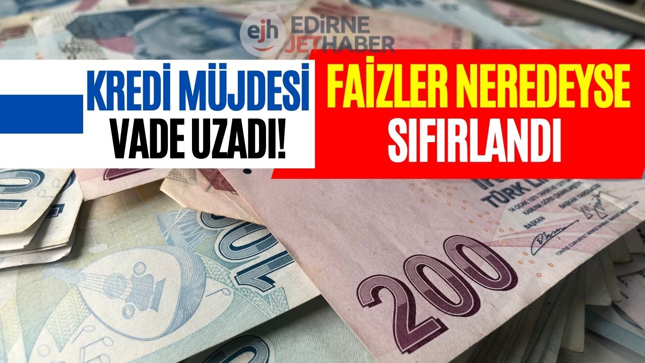 Bugün Hemen Başvuran ŞOKE Olacak! 1,59 Faiz Oranı Akılları Baştan Alacak