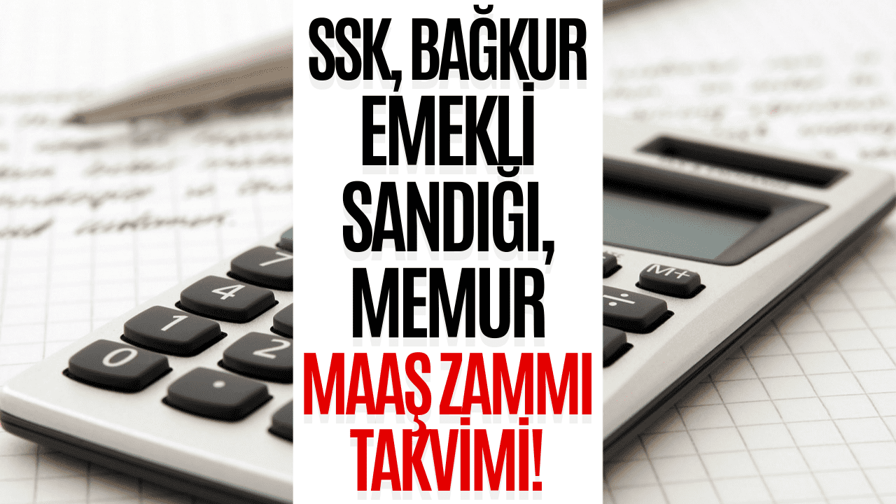 Maaş Zammı Takvimi Belli Oldu, SSK, Bağ-Kur, Emekli Sandığı, Memur Zammı Temmuz 2023