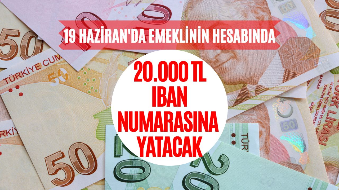 Emekliye 19 Haziran Sabahı Trak Para Yatacak! Hemen Başvuran Kazanacak