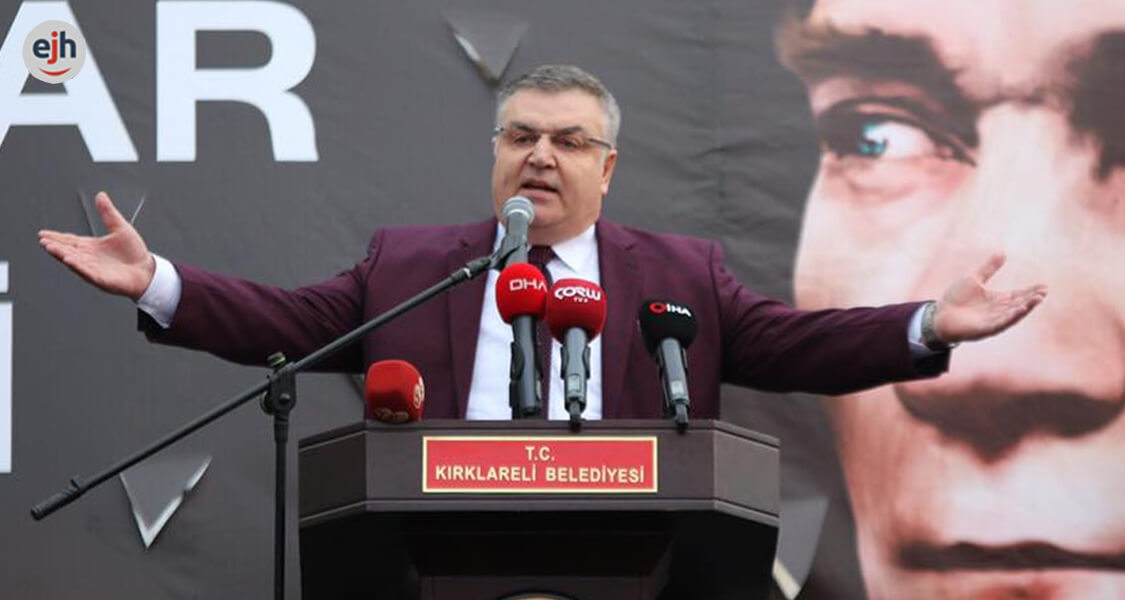 Kırklareli Belediye Başkanı Kesimoğlu CHP'den İstifa Etti