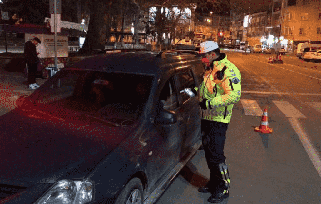 Kırklareli'nde 13 Araç Trafikten Men Edildi