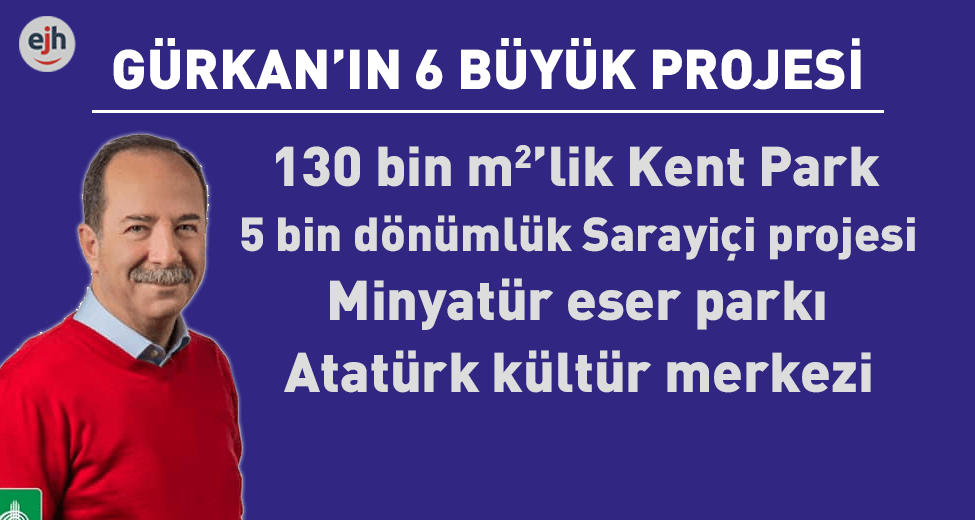 Belediye Başkanı Gürkan Yeni Projelerini Açıkladı