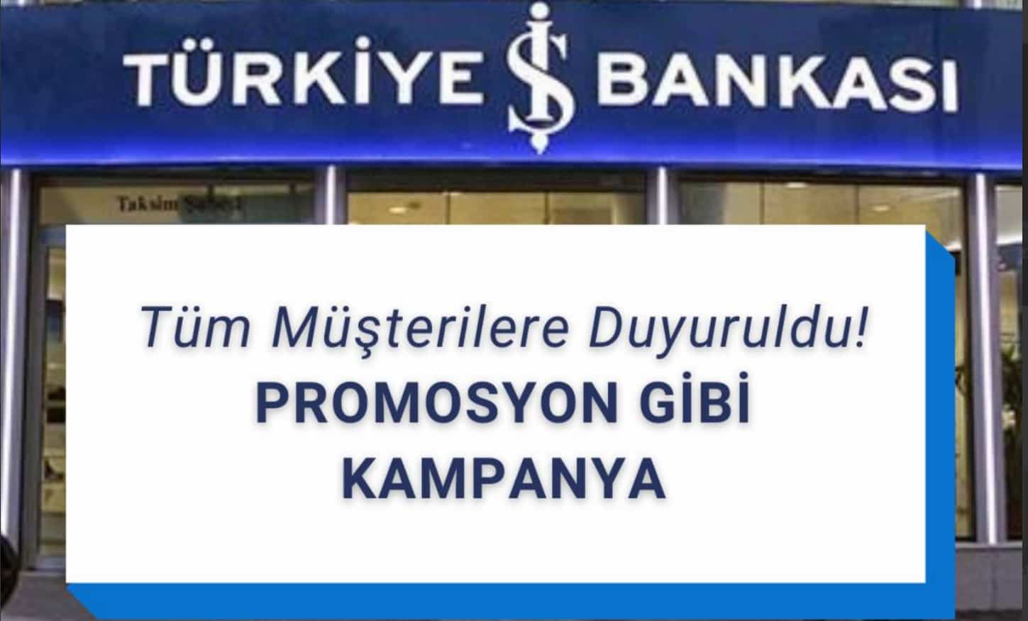 İş Bankası'ndan Market Kampanyası!  İş Bankası Haziran 2023 Kampanyaları Duyuruldu